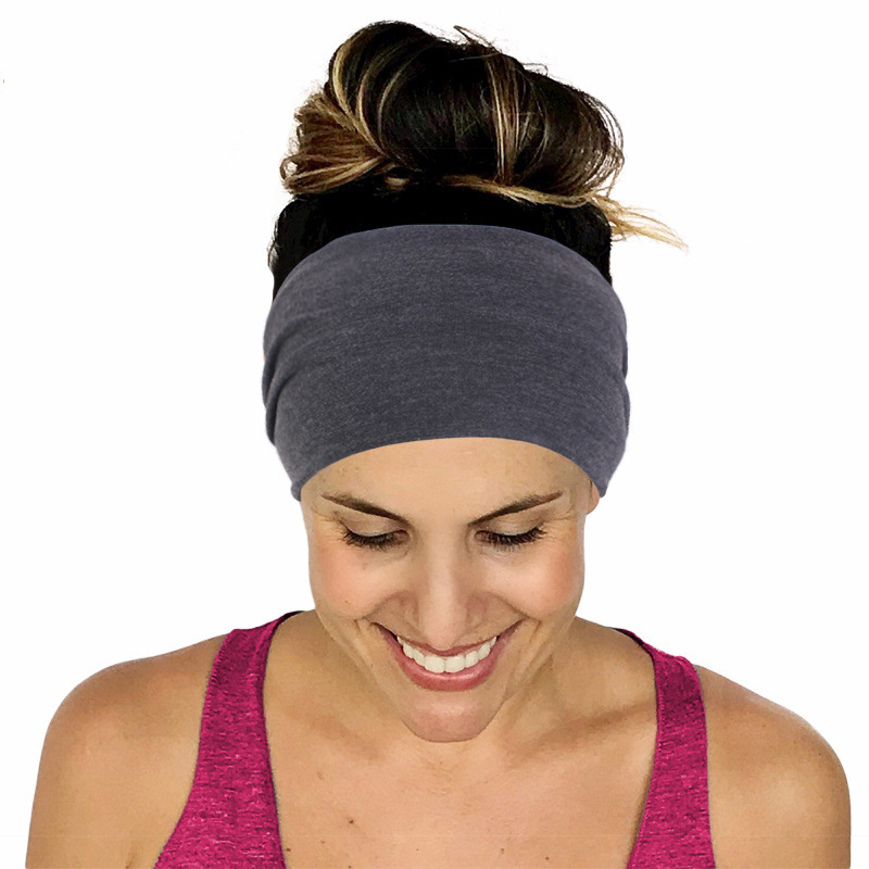 Solid Color Unisex Headband El - Milanaise Mesh Band 评论和价格