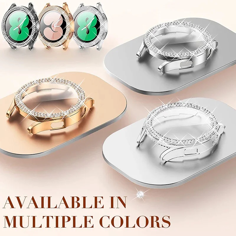 Bling Diamond Case for Samsung - Accessories For Galaxy Watch 5 评论和价格