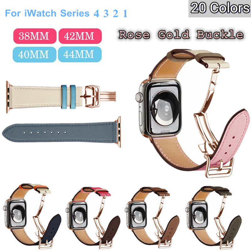 Rose Gold Buckle Strap For App - Smartwatch Accessories Shop 评论和价格
