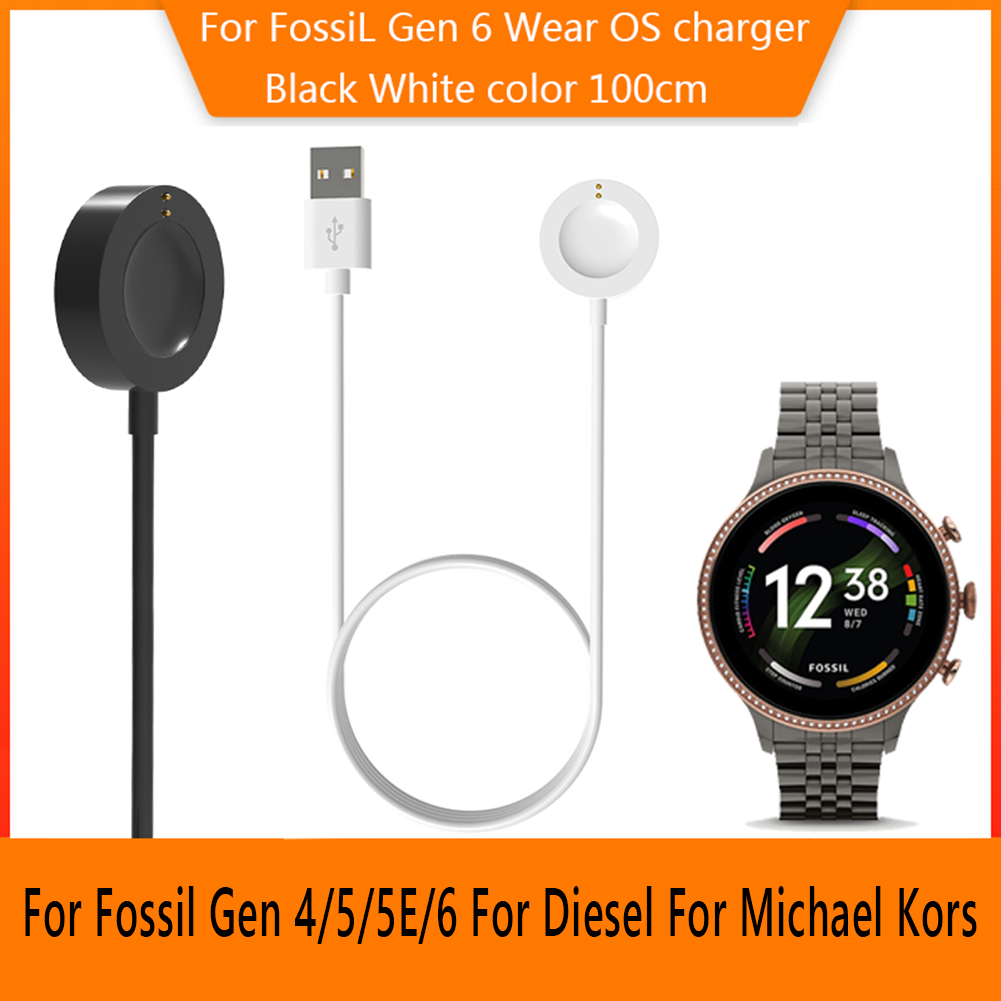 Smartwatch Charging Cable for  - Fossil Smartwatch Accessories 评论和价格