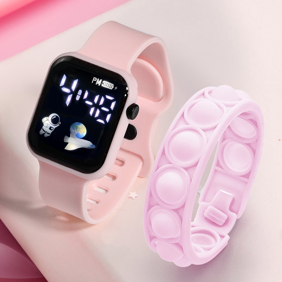 2PCS Children's Smart Watch Br - Smartwatch Icon 评论和价格